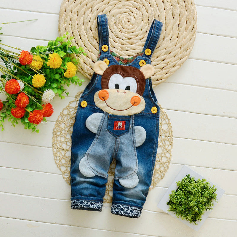 Kids Bib Jeans – Stylish Denim Overalls for Children’s Clothing