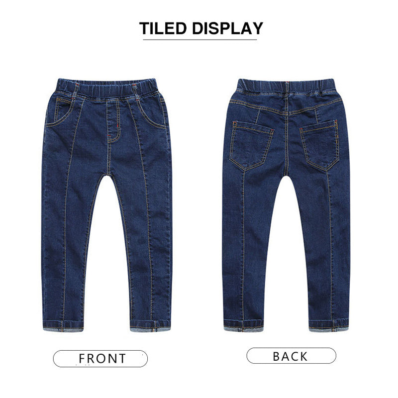Children’s Stretch Denim Jeans – Comfortable Casual Pants for Boys & Girls