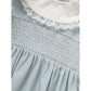 Toddler Girls’ Smocked Dress – Puff Sleeve Lace Princess Party Dress
