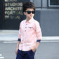 Polka Dot Shirt for Kids – Trendy Lapel Top for Spring & Autumn