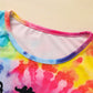 Toddler Girls Spring Fall Outfit – Letter Print Long Sleeve Pullover & Matching Pants