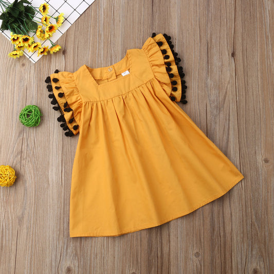 Newborn Baby Girl Sleeveless Dress – Soft Summer Outfit for Infants & Toddlers